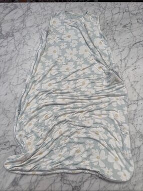 Bamboo Gunamuna Floral Sleeveless Baby Sleep Sack Sz 24-36 Mo Daisy 0.5 TOG